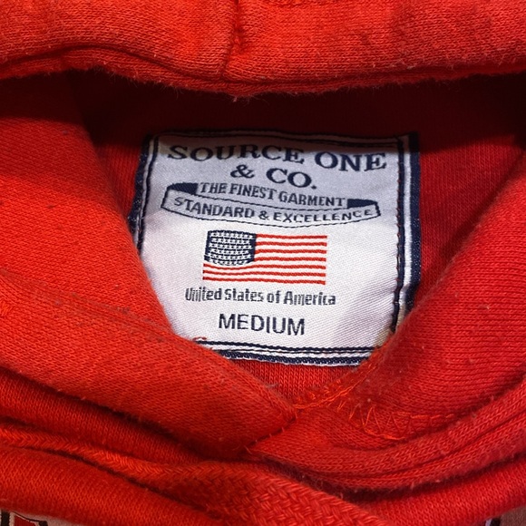 Clickbait hoodie Source One & Co Red medium - Picture 2 of 7